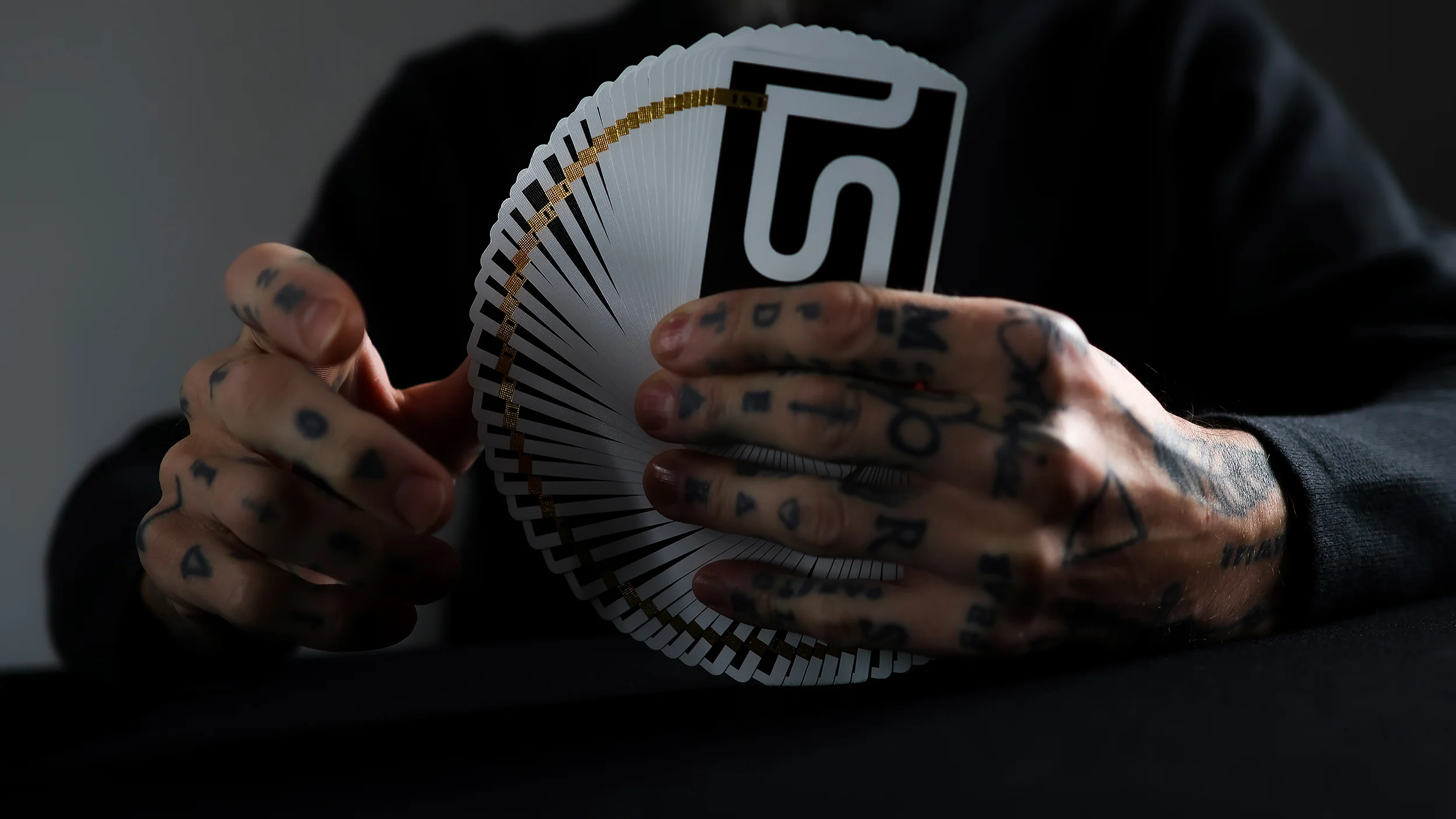 1ST Playing Cards V6 Black - Image 11