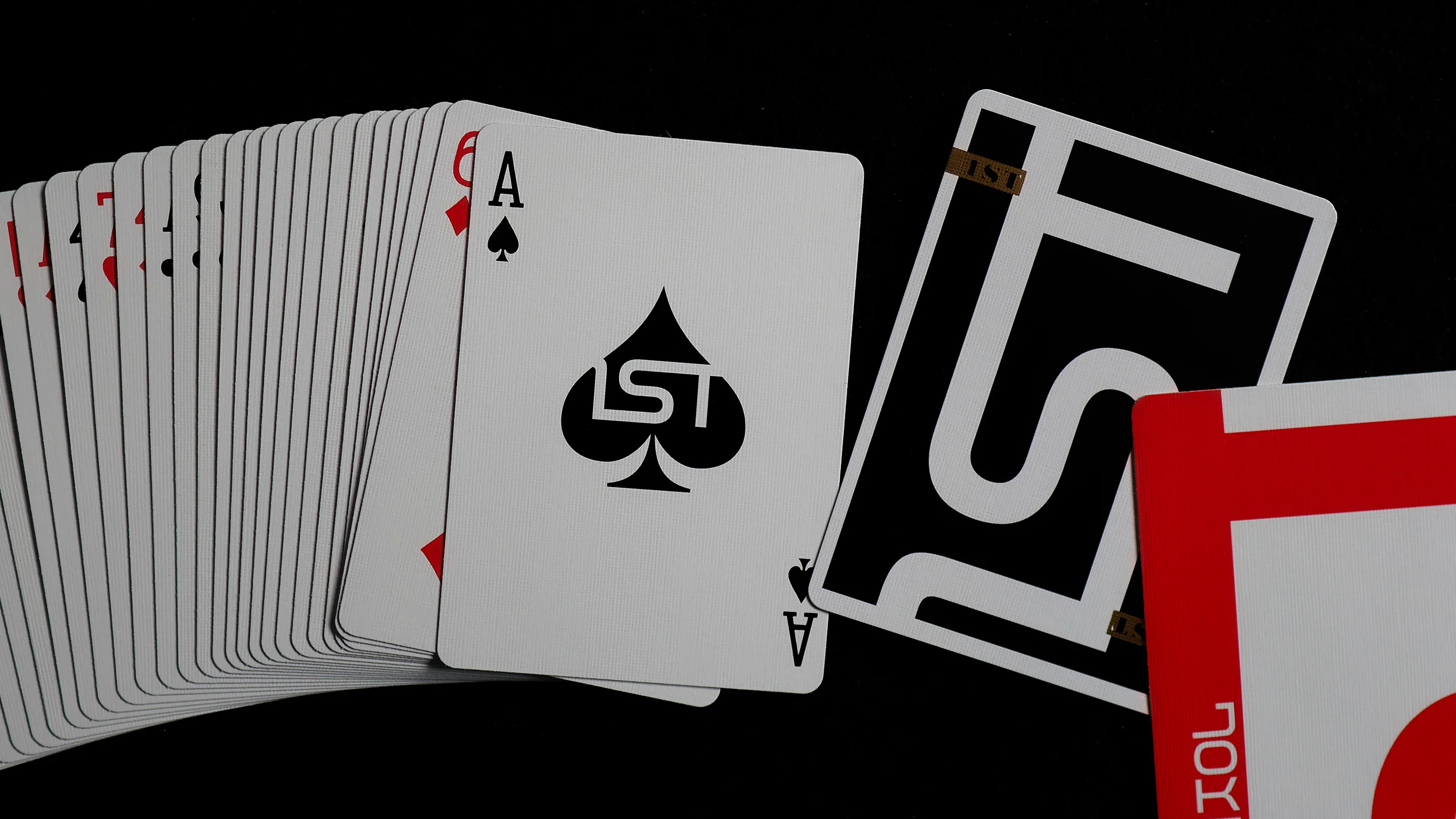 1ST Playing Cards V6 Black - Image 14