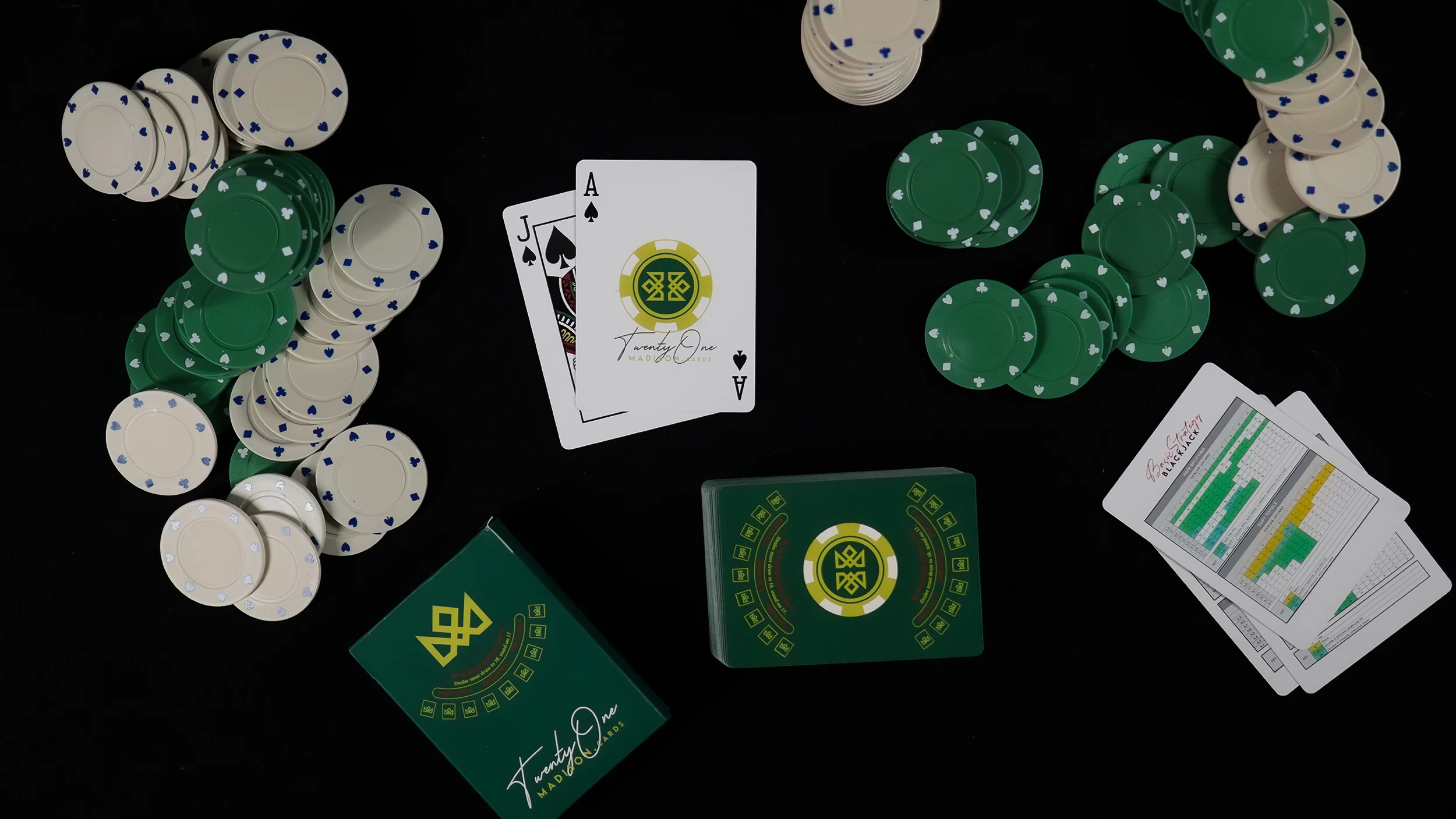 21 BLACKJACK Playing Cards - Image 48
