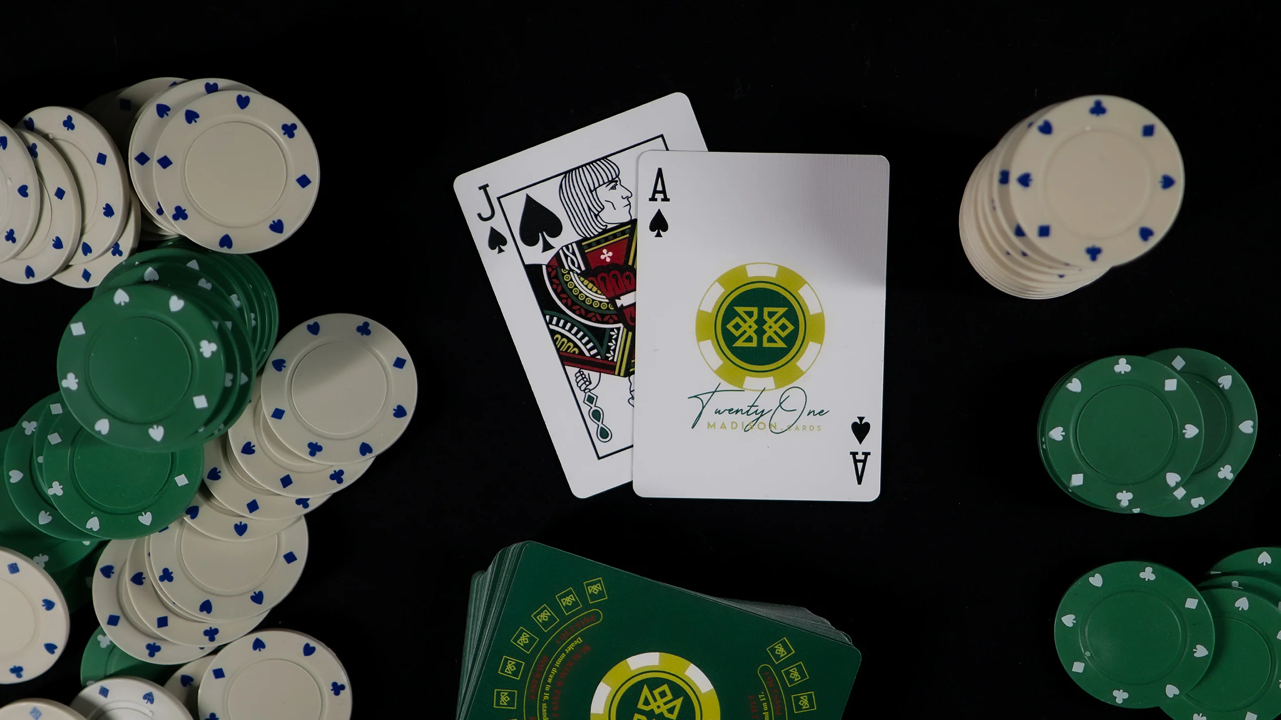 21 BLACKJACK Playing Cards - Image 55
