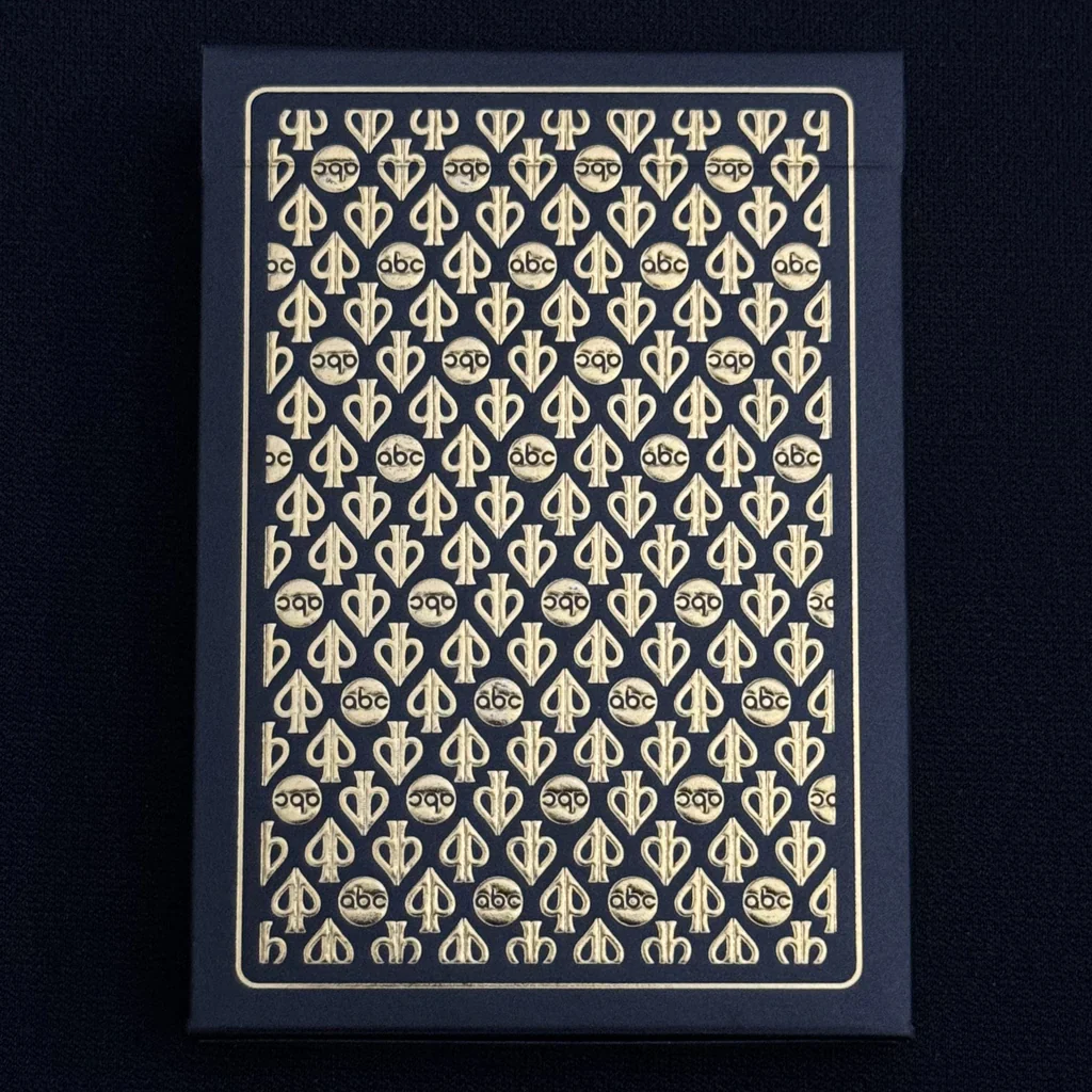 ABC Playing Cards by DAVID BLAINE (BLACK/GOLD) - Image 3