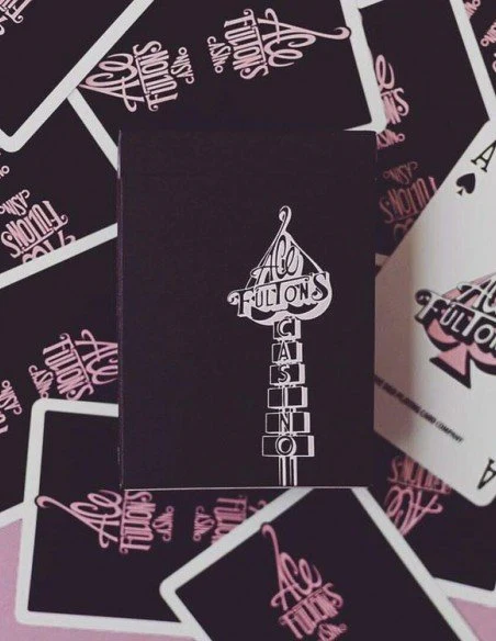 ACE FULTONS Playing Cards BLACK / PINK - Image 6