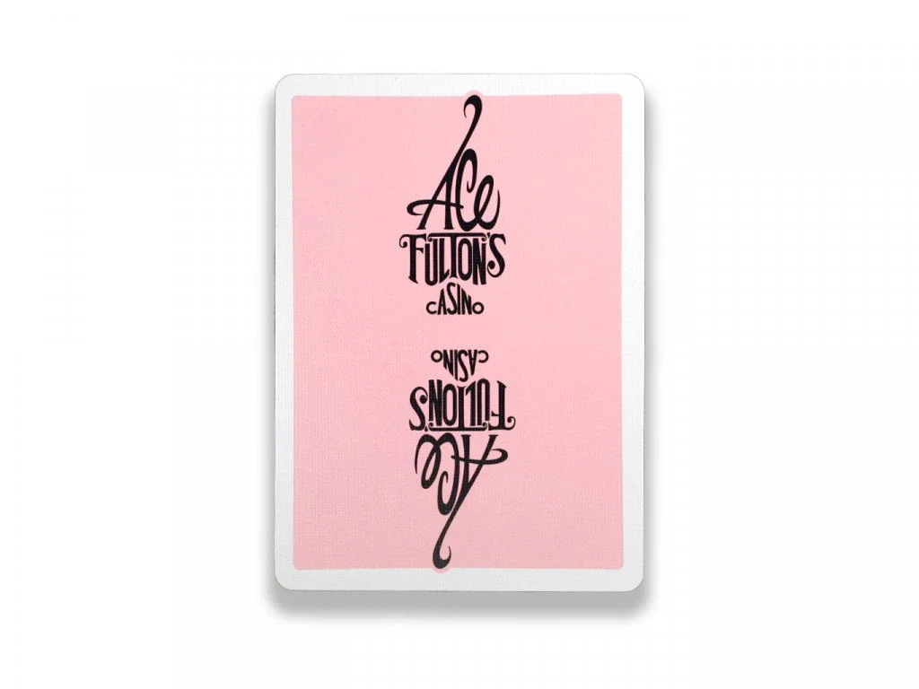 ACE FULTONS Playing Cards PINK - Image 6