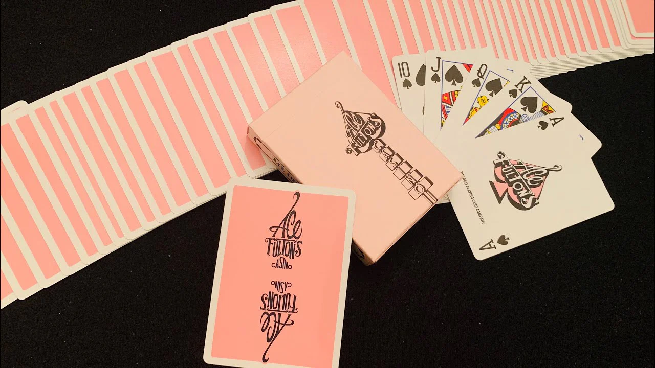 ACE FULTONS Playing Cards PINK - Image 9
