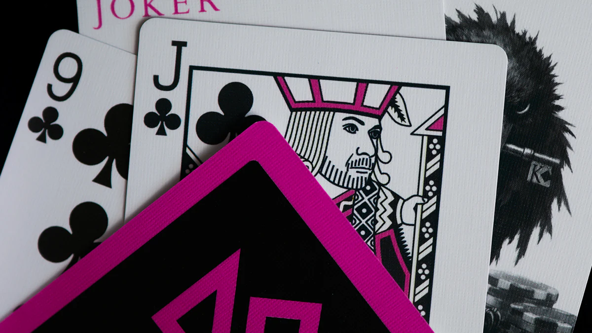 ACOLYTES Playing Cards - Pink on Black Edition - Image 10