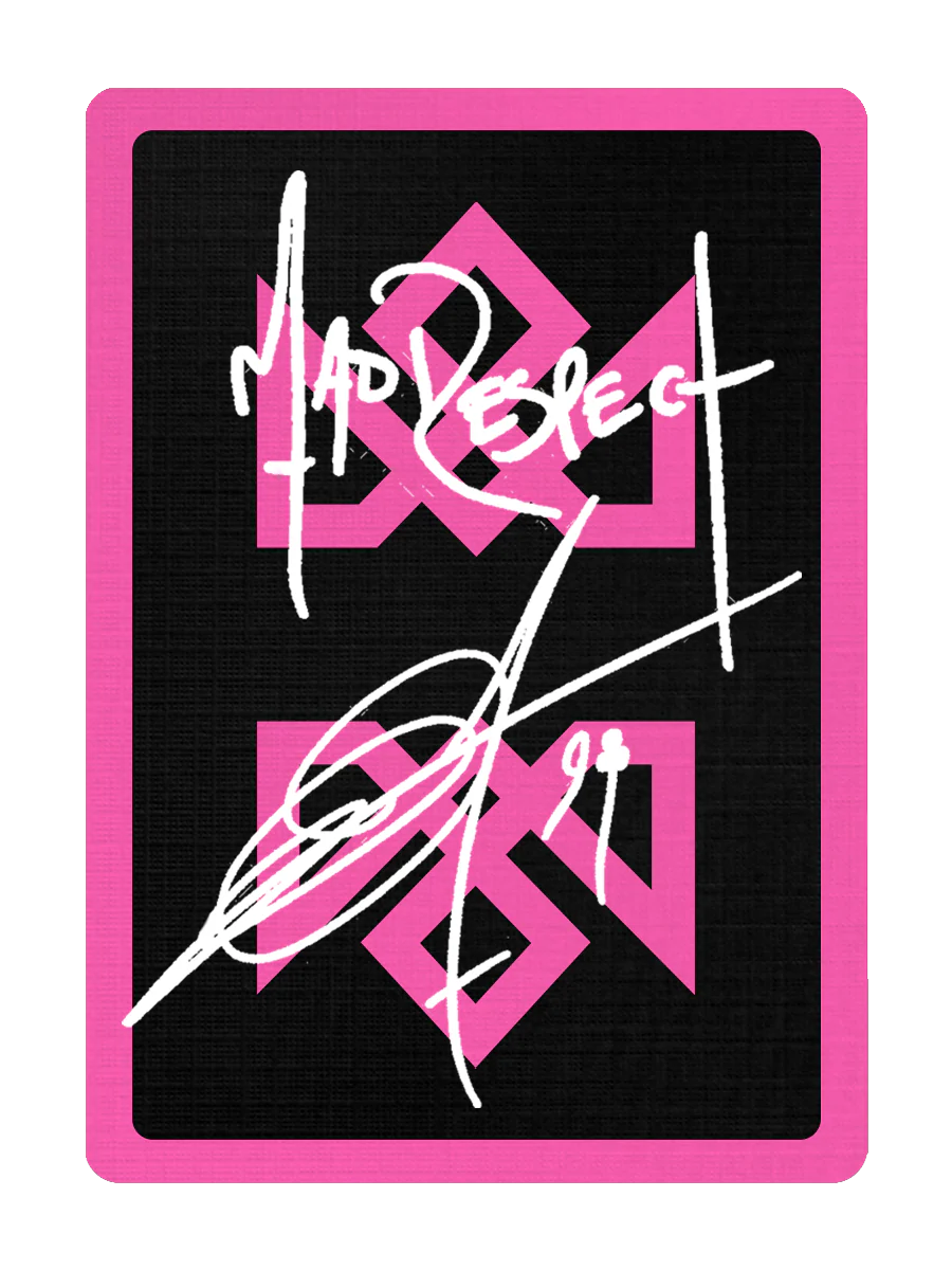 ACOLYTES Playing Cards - Pink on Black Edition - Image 14
