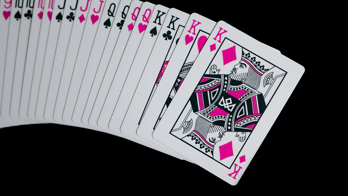 ACOLYTES Playing Cards - Pink on Black Edition - Image 5