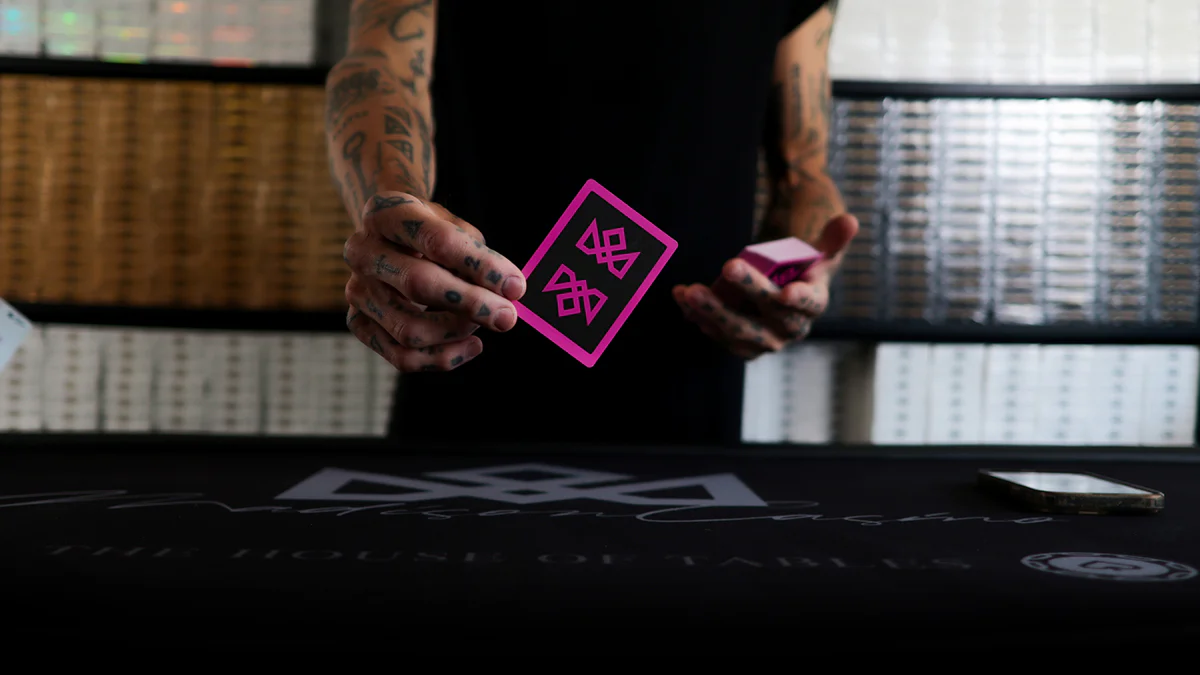 ACOLYTES Playing Cards - Pink on Black Edition - Image 7
