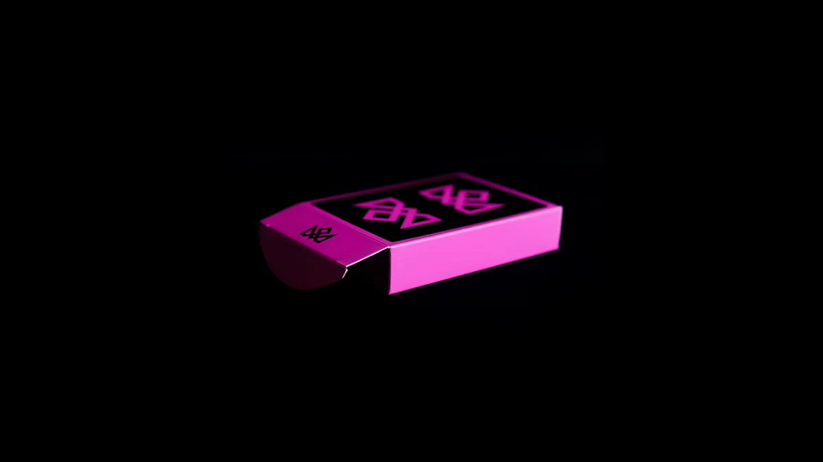 ACOLYTES Playing Cards - Pink on Black Edition - Image 9