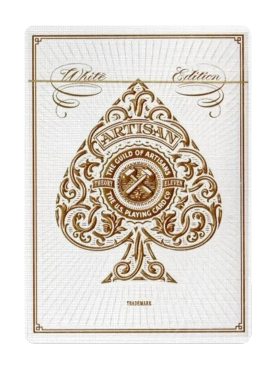 ARTISAN Playing Cards by theory11 (White Edition)
