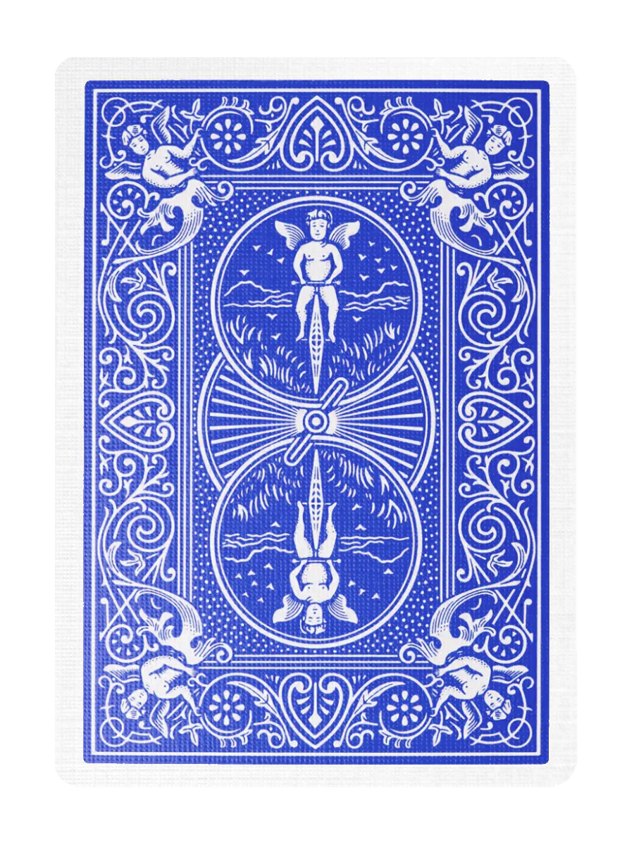 BICYCLE Rider Back Playing Cards - RED / BLUE - Image 11