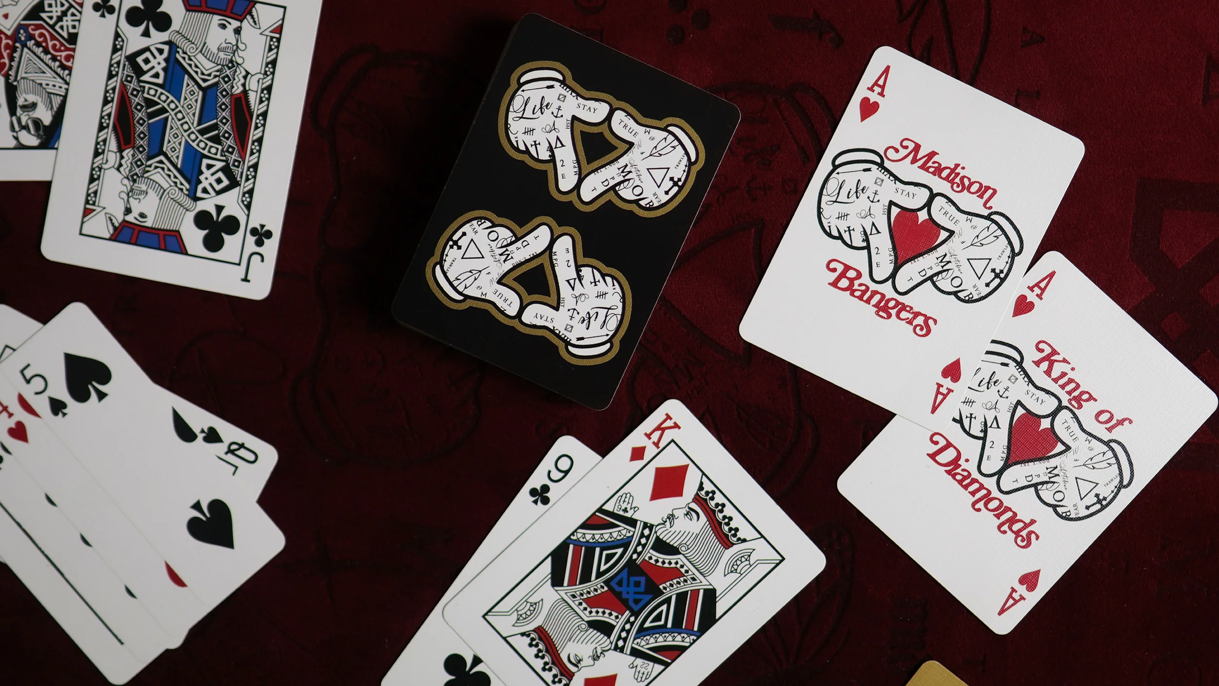 BLACK BANGERS Playing Cards - Image 3