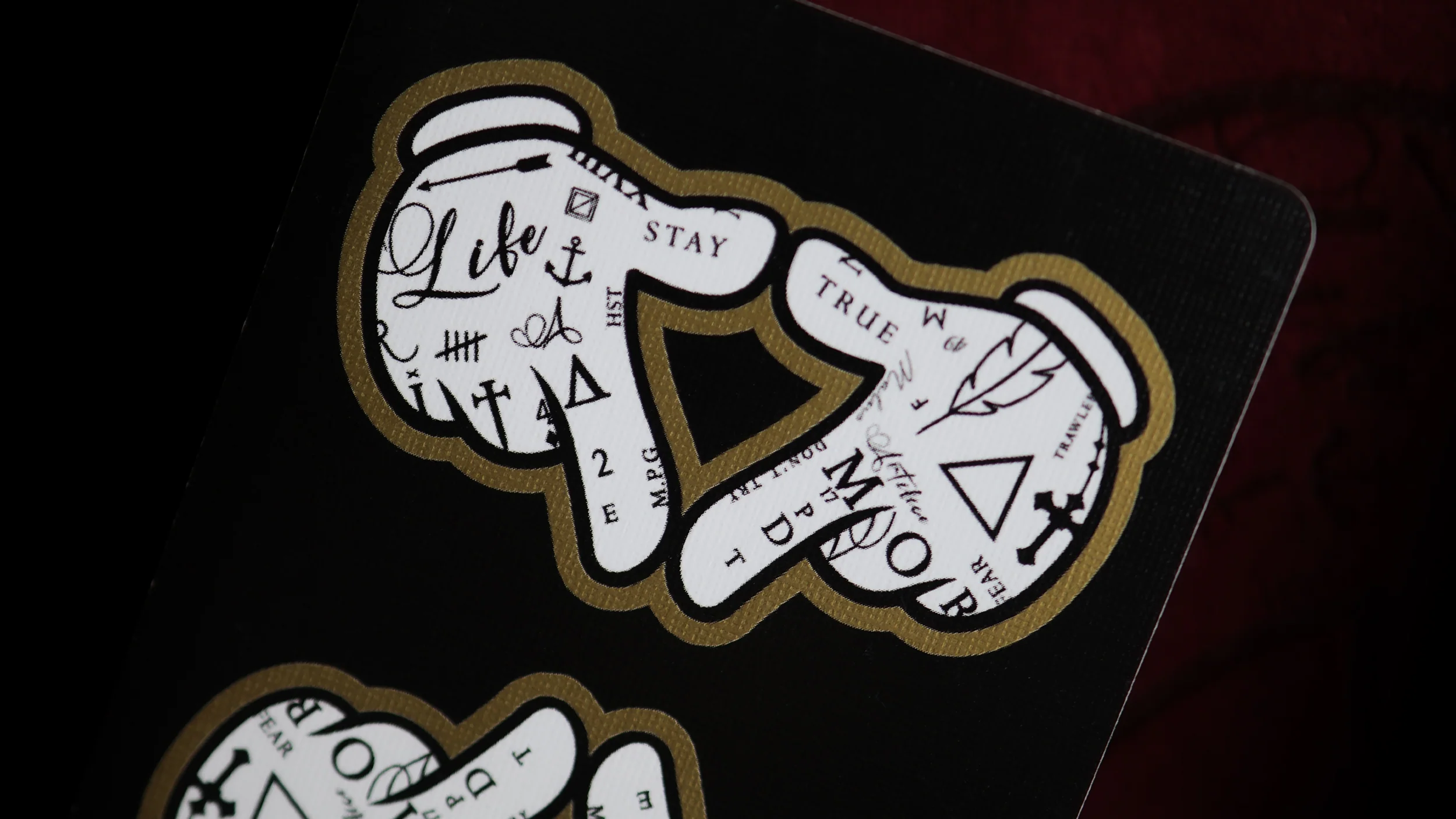 BLACK BANGERS Playing Cards - Image 9