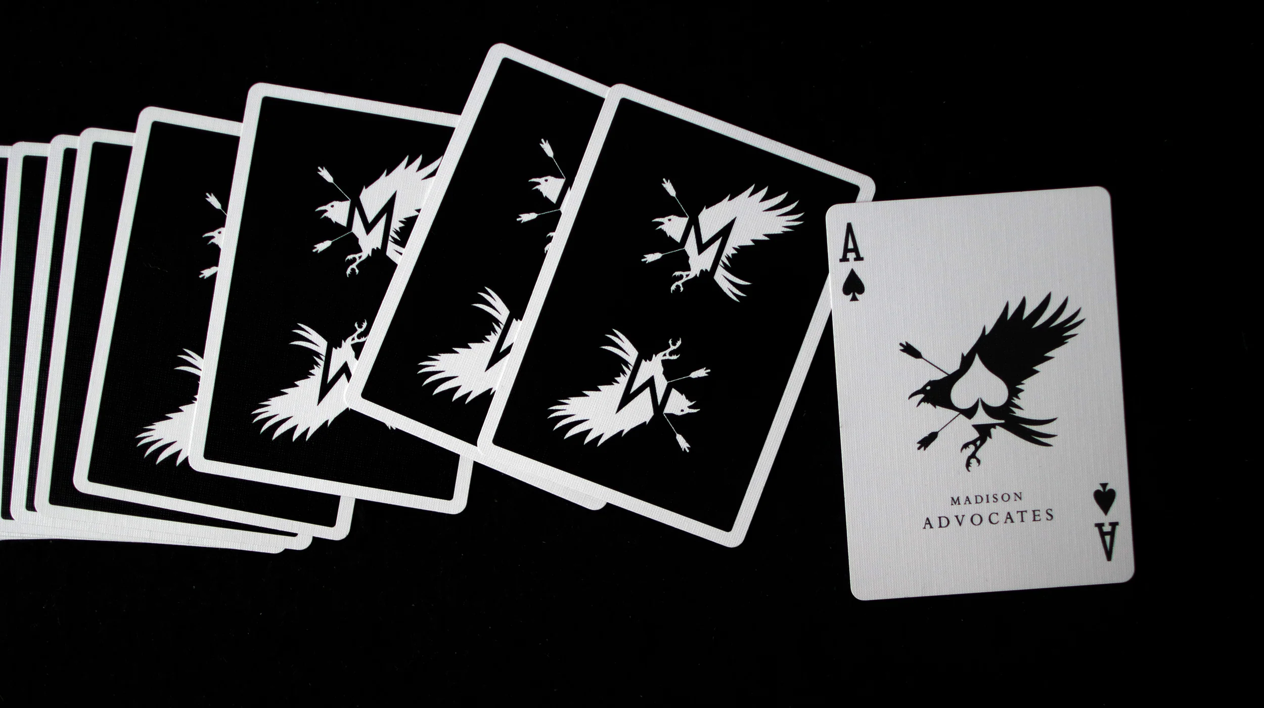 BLACK MADISON ADVOCATES Playing Cards - Image 9