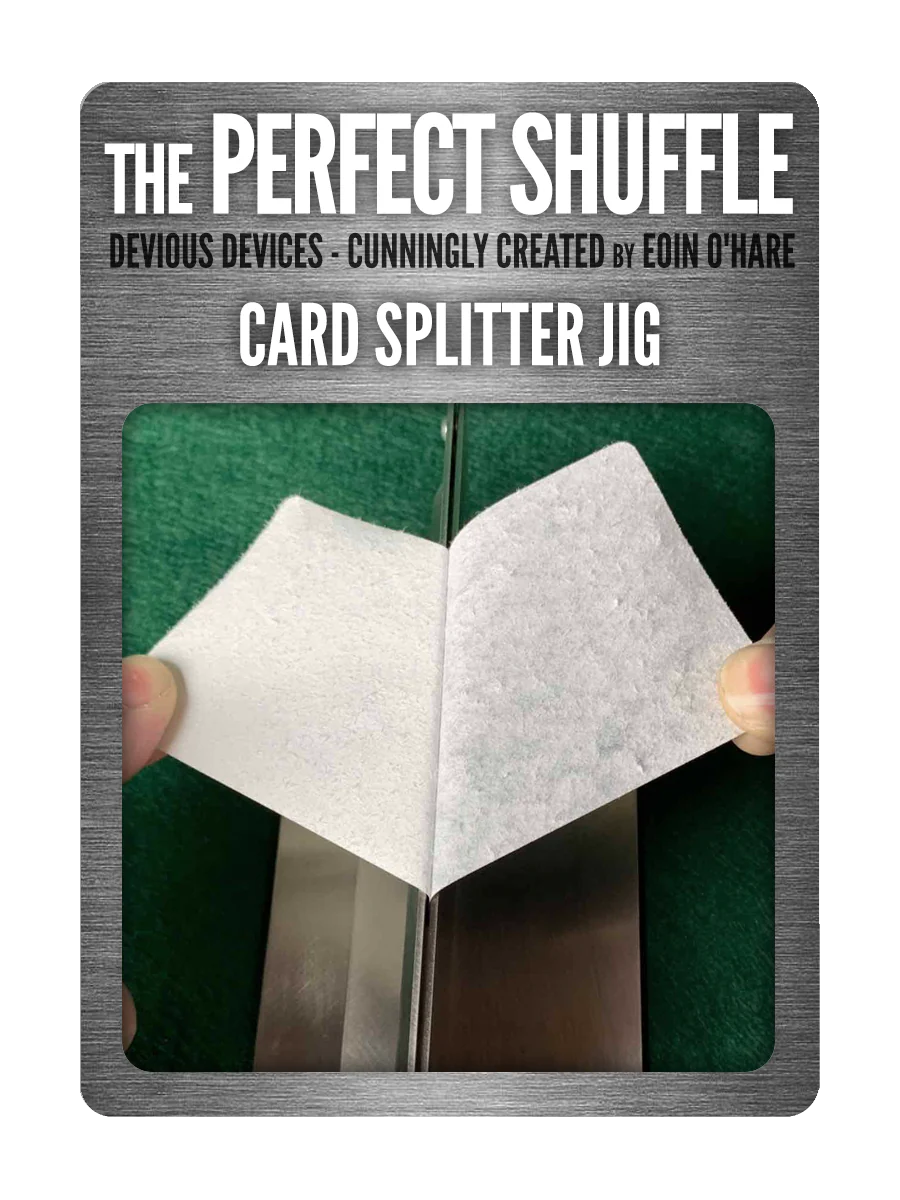 CARD SPLITTER JIG by EOIN O'HARE