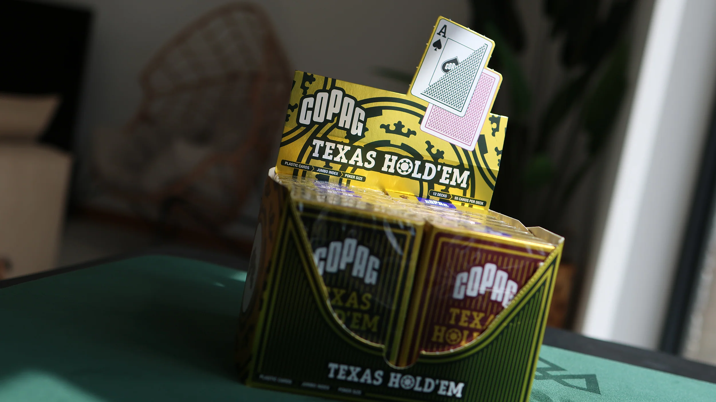 COPAG TEXAS HOLD'EM Playing Cards (Black) - Image 10