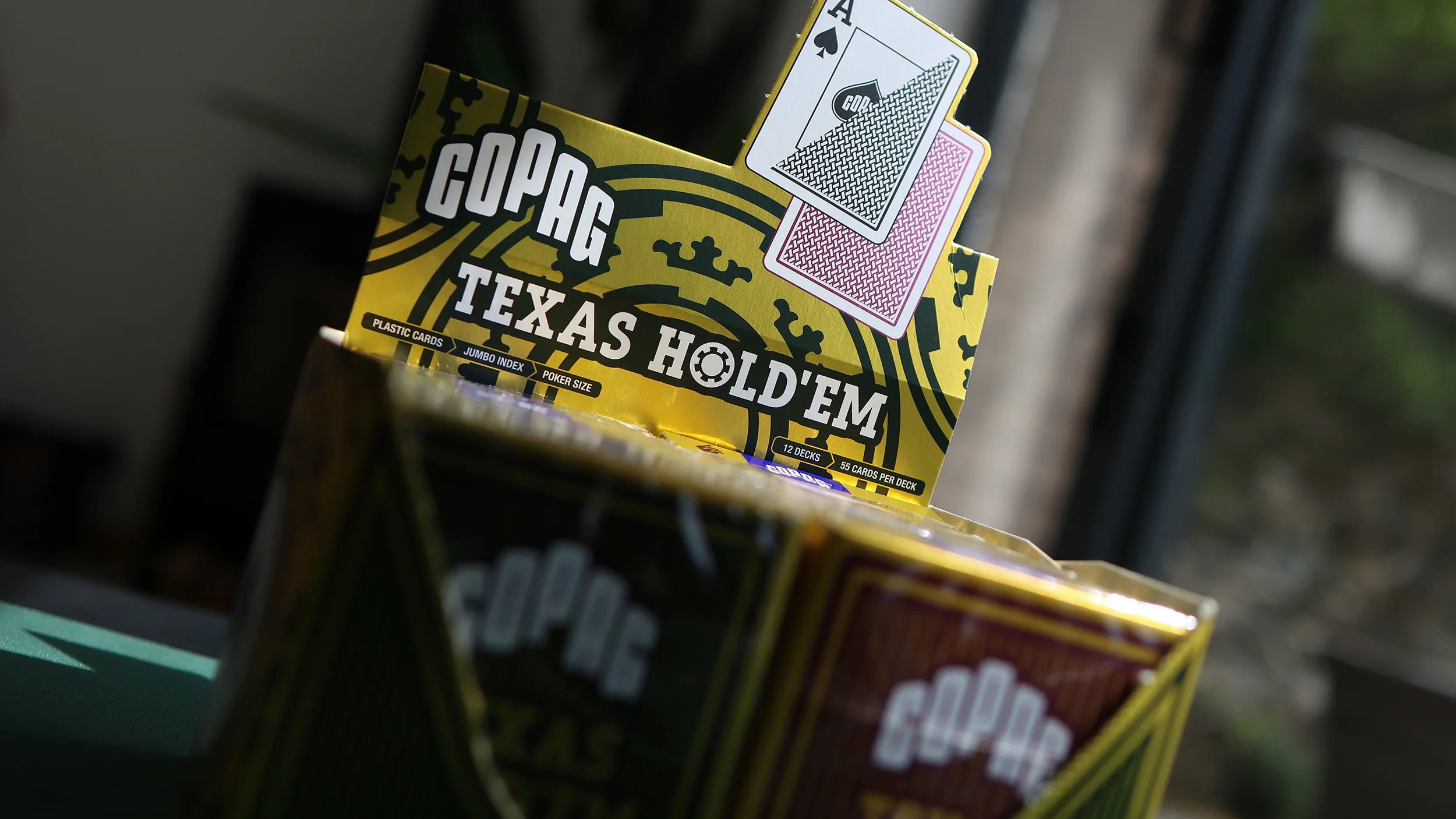 COPAG TEXAS HOLD'EM Playing Cards (Black) - Image 11