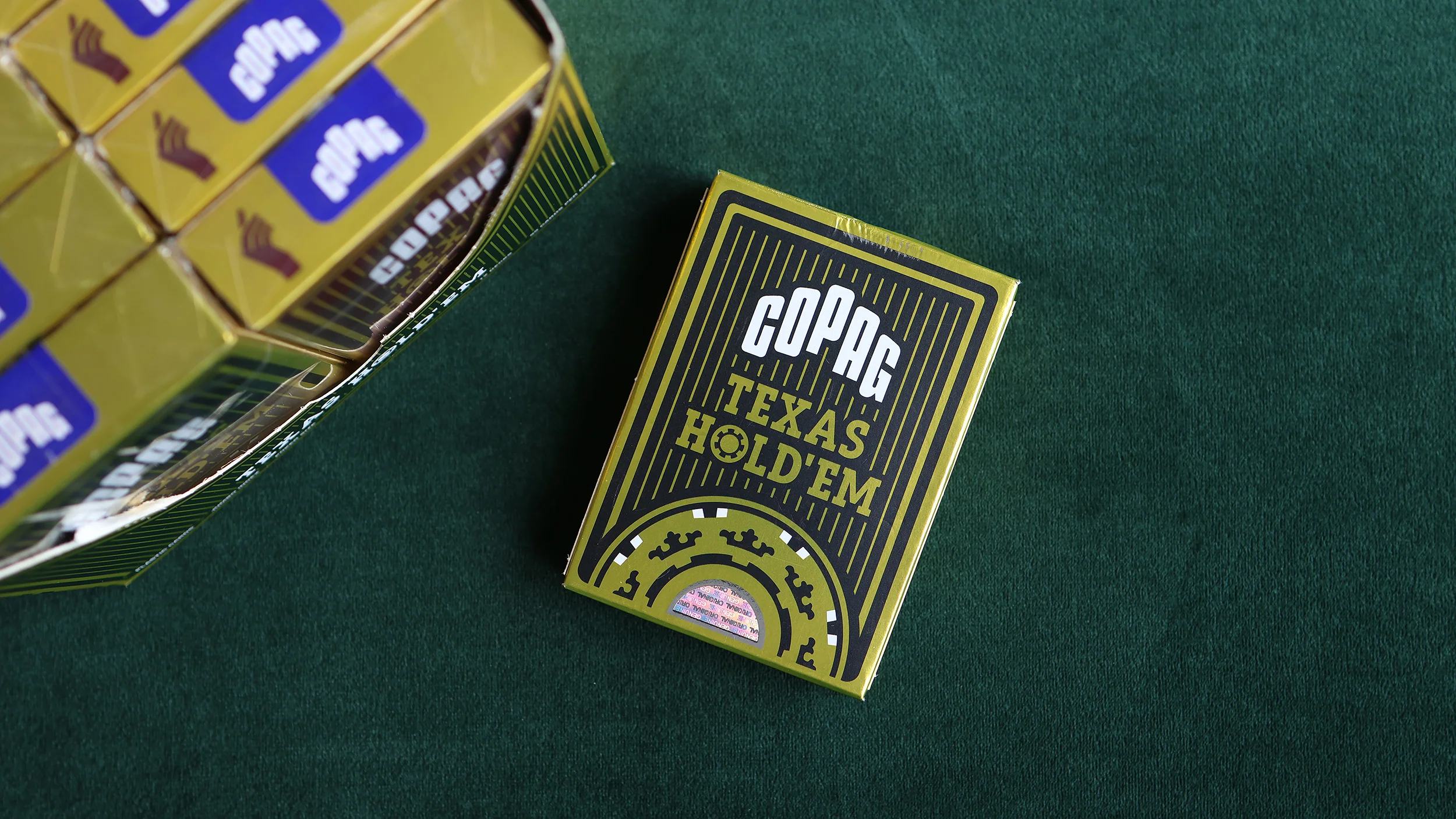 COPAG TEXAS HOLD'EM Playing Cards (Black) - Image 15