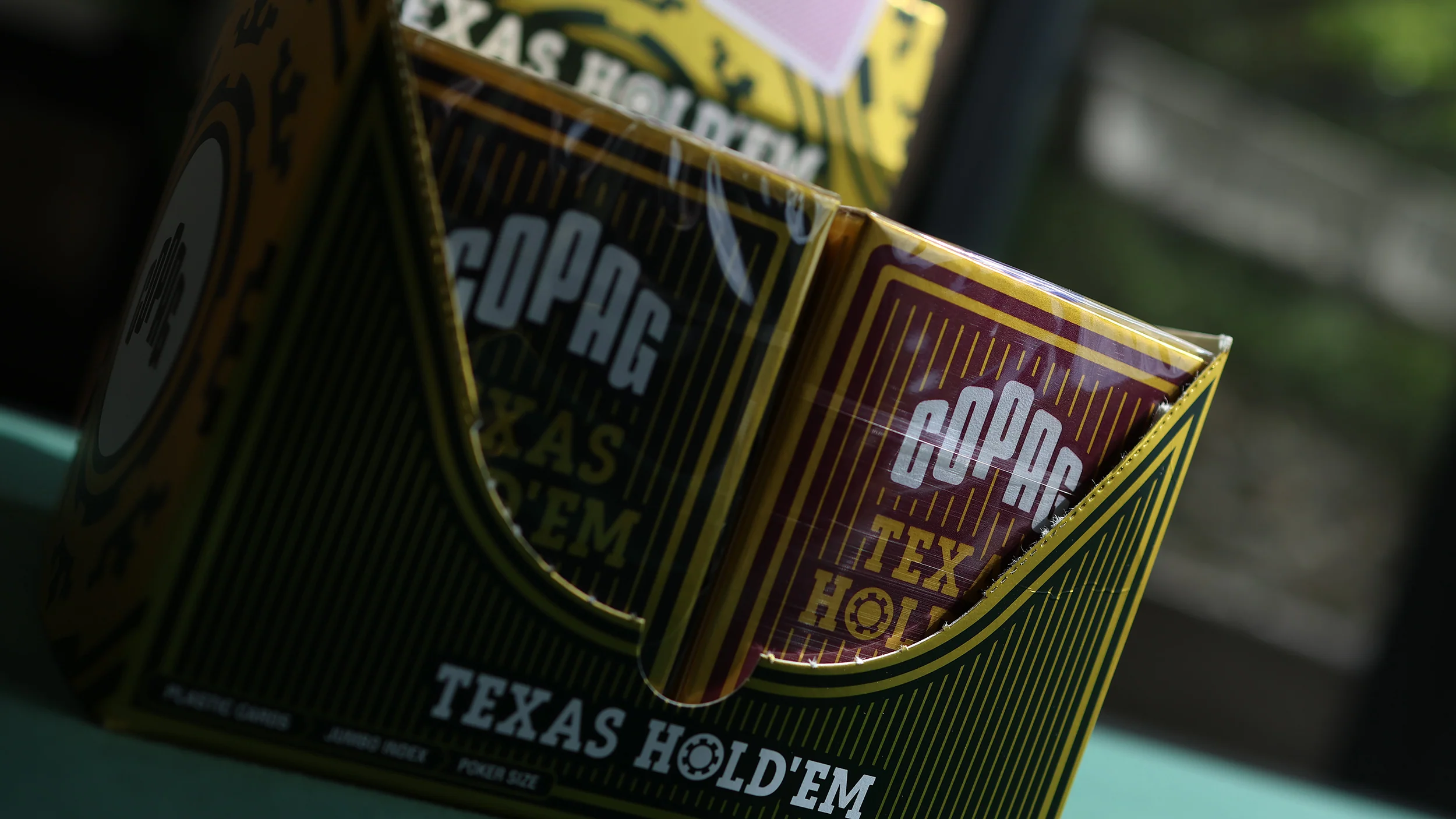 COPAG TEXAS HOLD'EM Playing Cards (Black) - Image 12