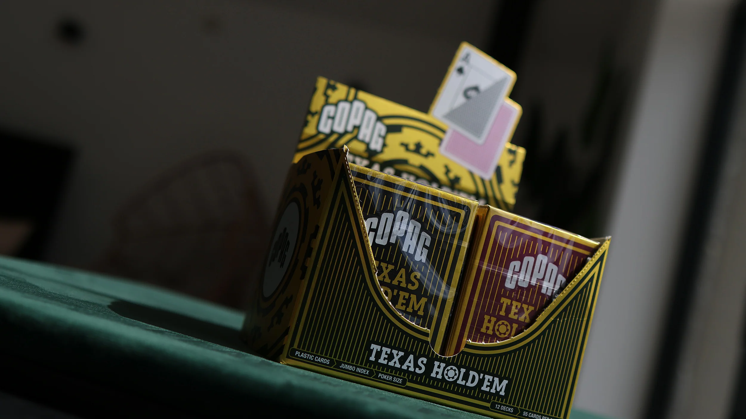 COPAG TEXAS HOLD'EM Playing Cards (Black) - Image 14