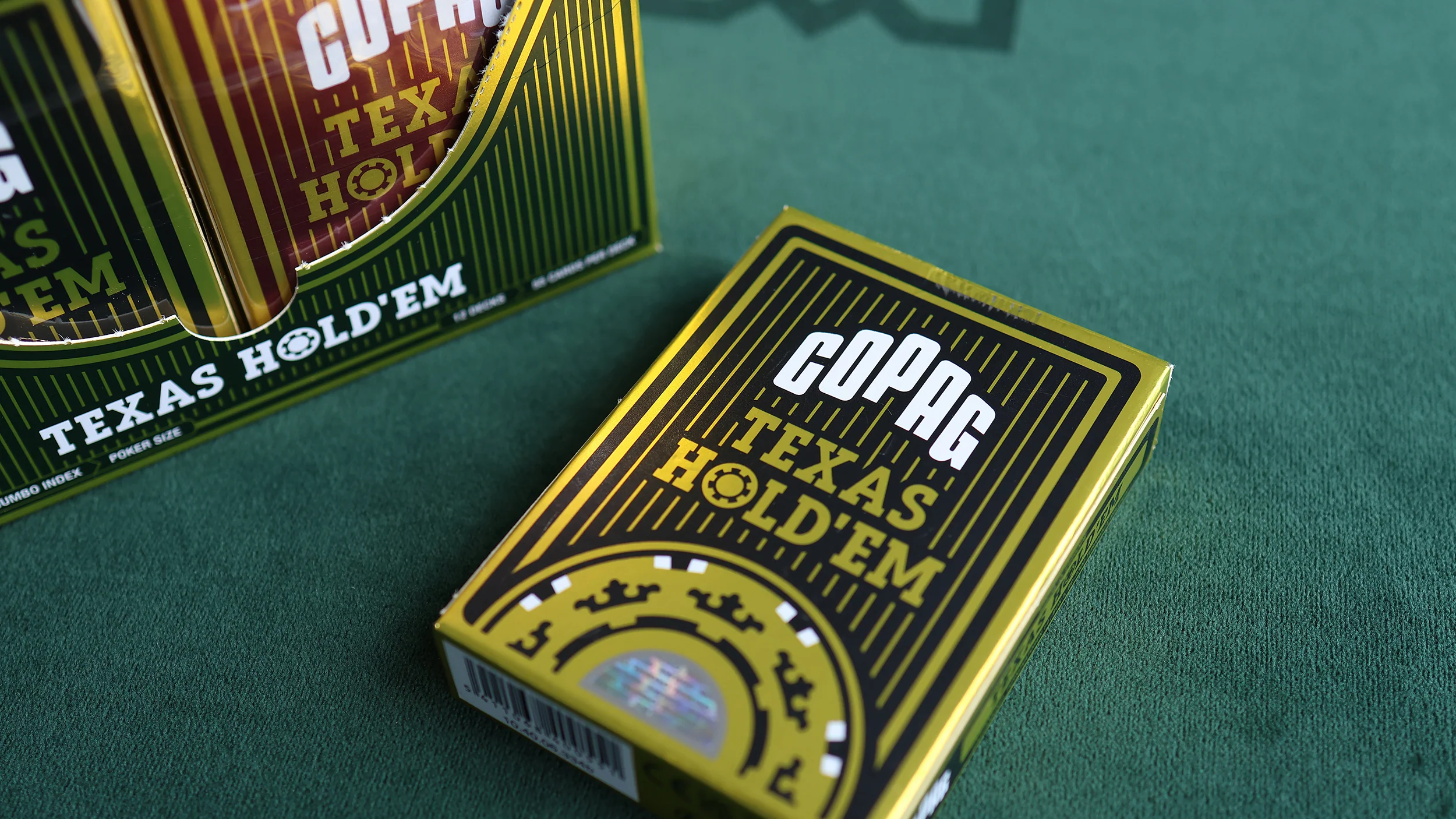 COPAG TEXAS HOLD'EM Playing Cards (Black) - Image 17