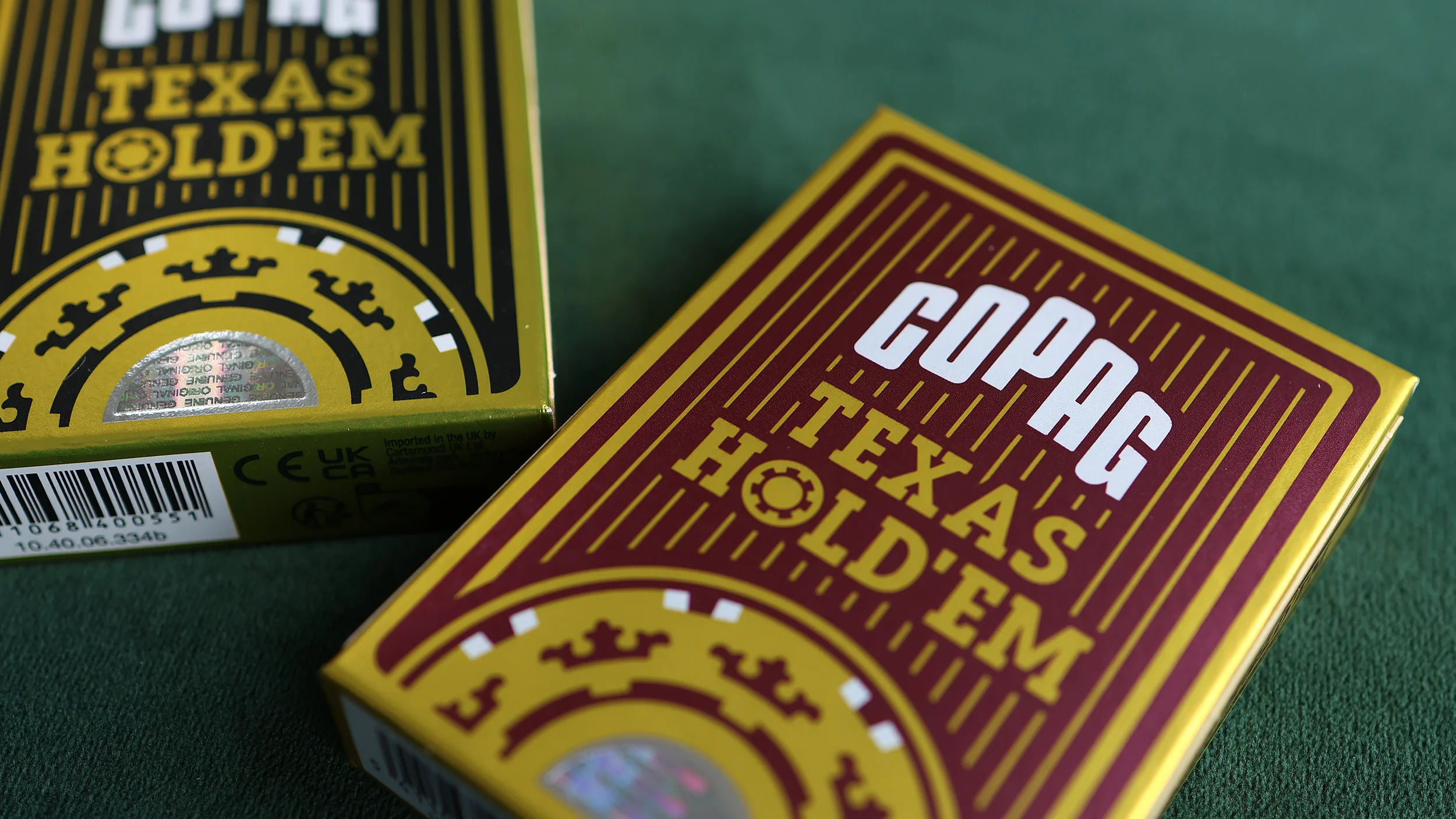 COPAG TEXAS HOLD'EM Playing Cards (Red) - Image 13