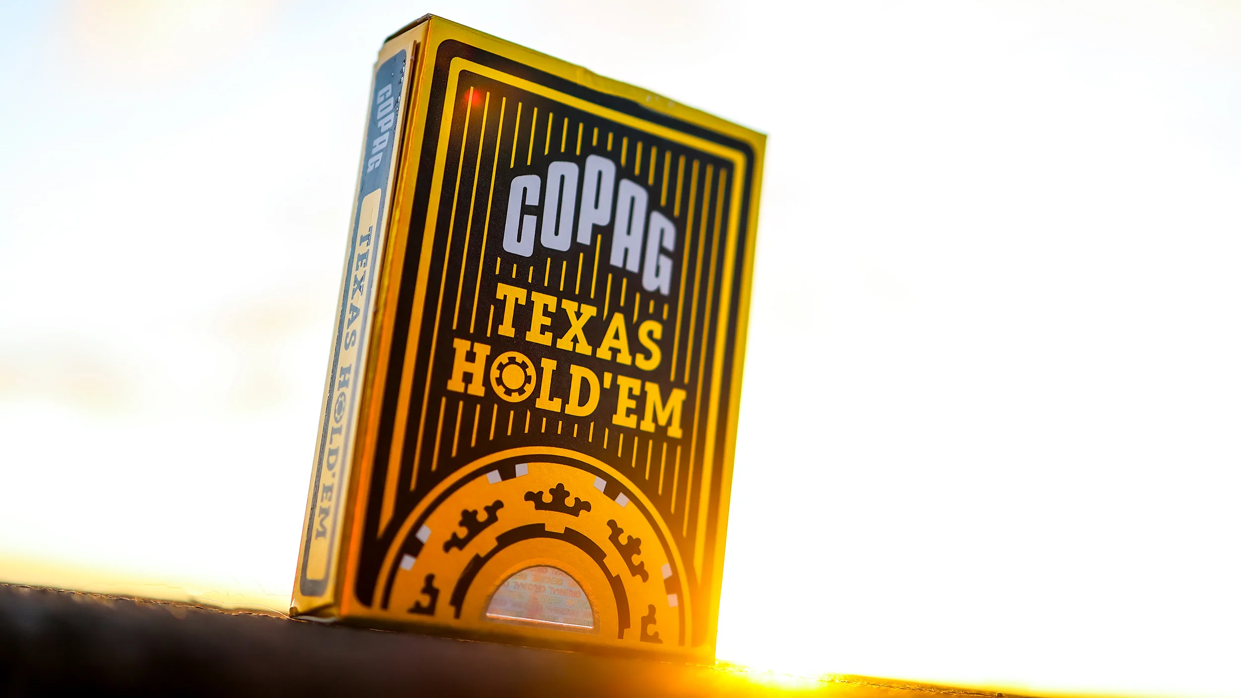 COPAG TEXAS HOLD'EM Playing Cards (Black) - Image 3