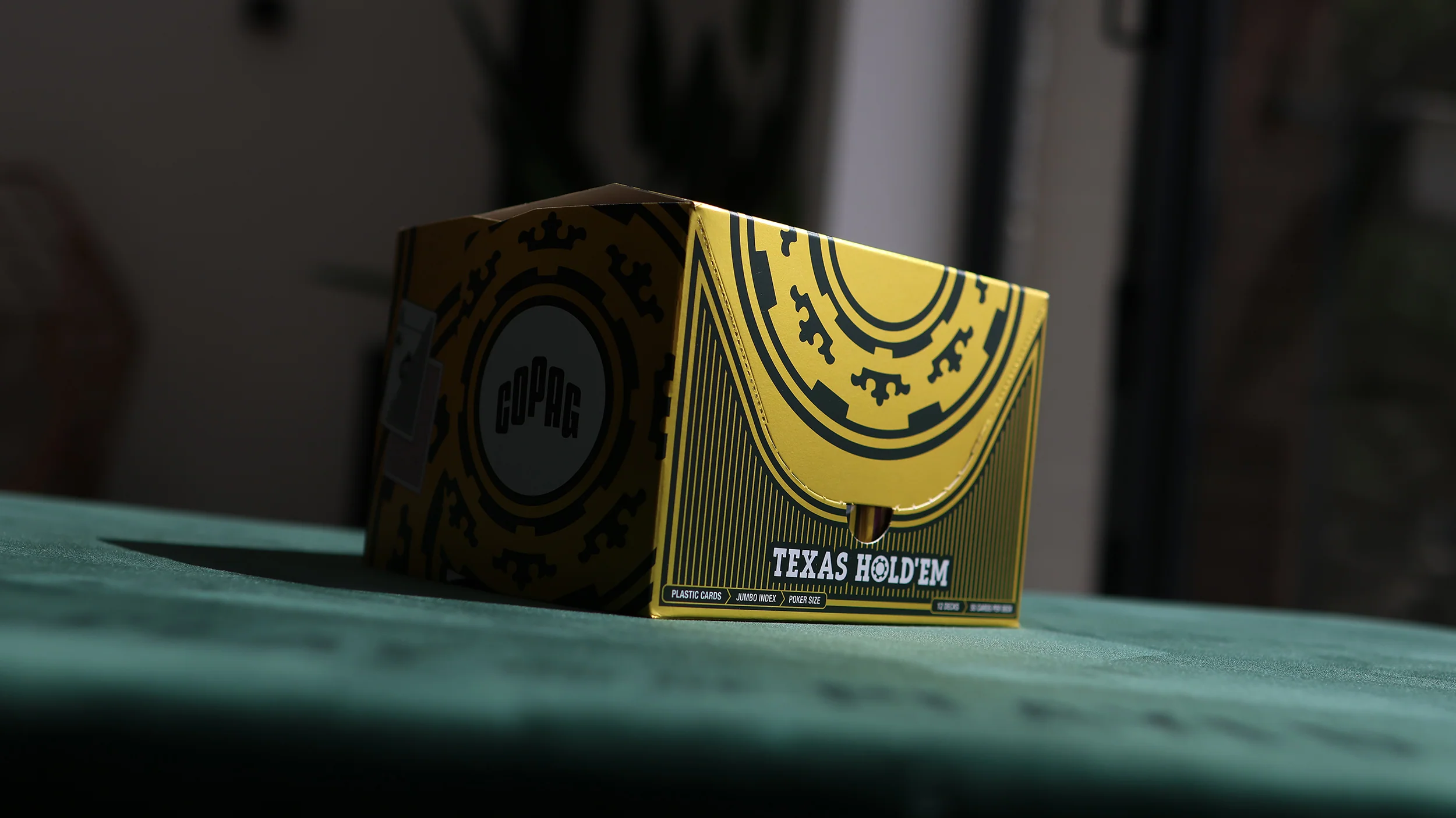 COPAG TEXAS HOLD'EM Playing Cards (Black) - Image 5