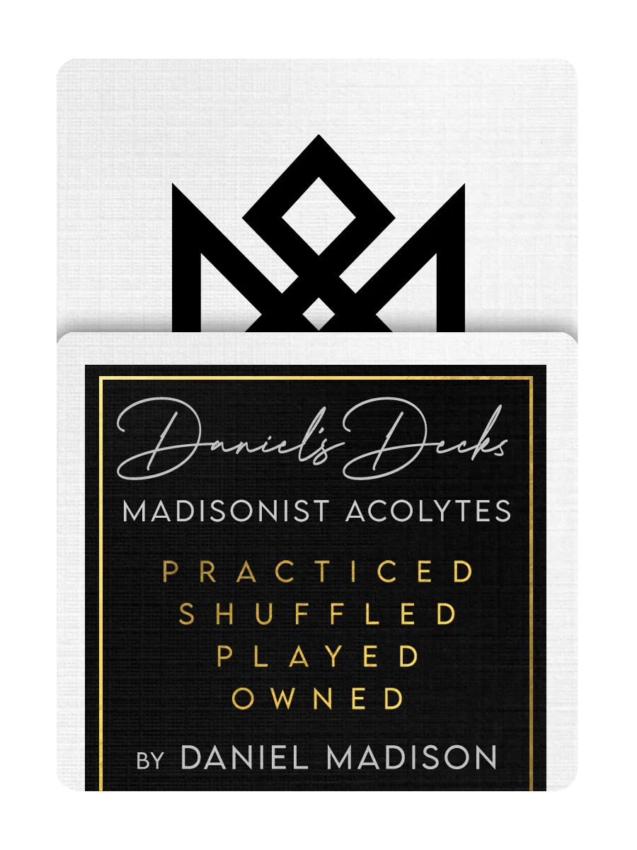 DANIEL'S MADISON.ist ACOLYTES Playing Cards