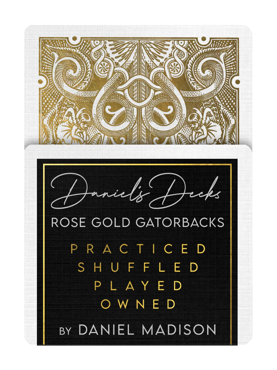 DANIEL'S ROSE GOLD GATORBACKS