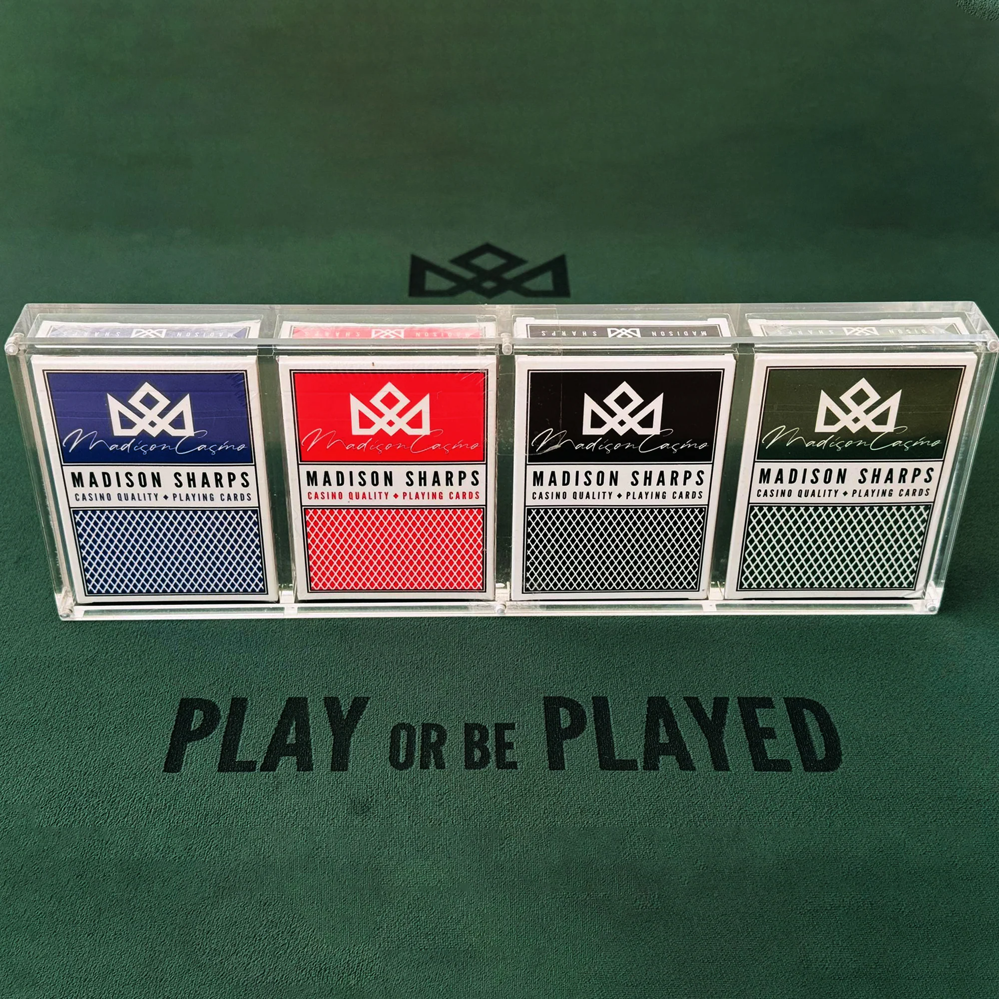 DANIELS SHARPS 4-DECK CARAT SET Playing Cards - Image 3