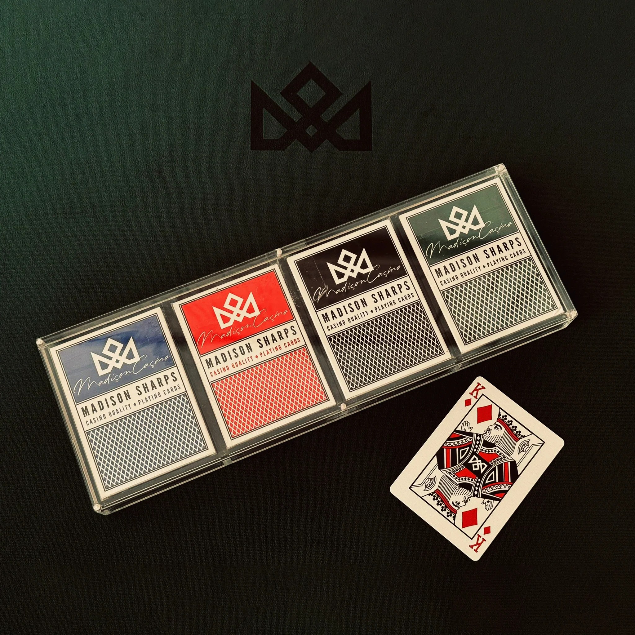 DANIELS SHARPS 4-DECK CARAT SET Playing Cards - Image 8