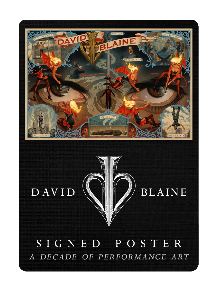 DAVID BLAINE POSTER - Signed - Image 5