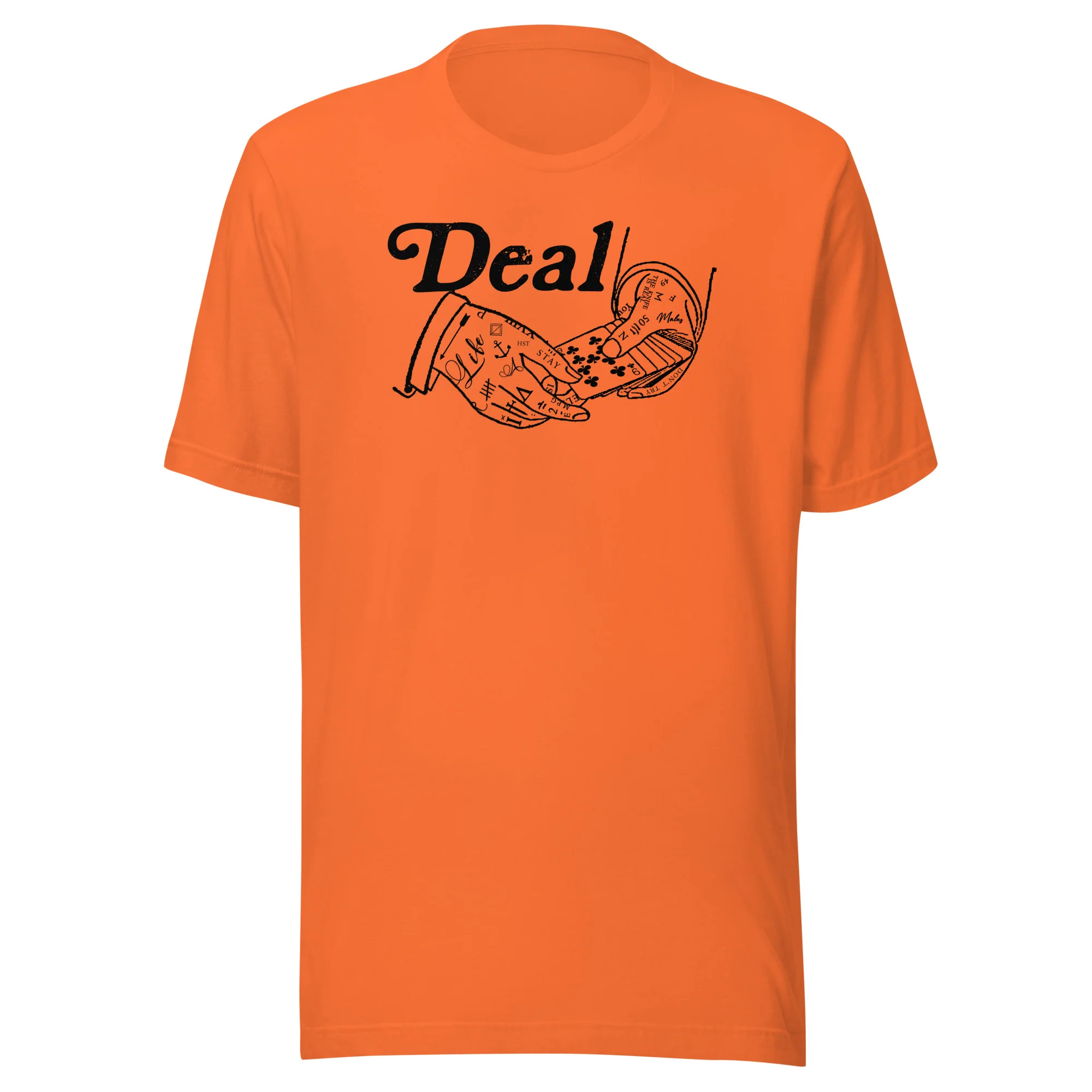 DEAL T-Shirt (  Black Print ) - Image 2
