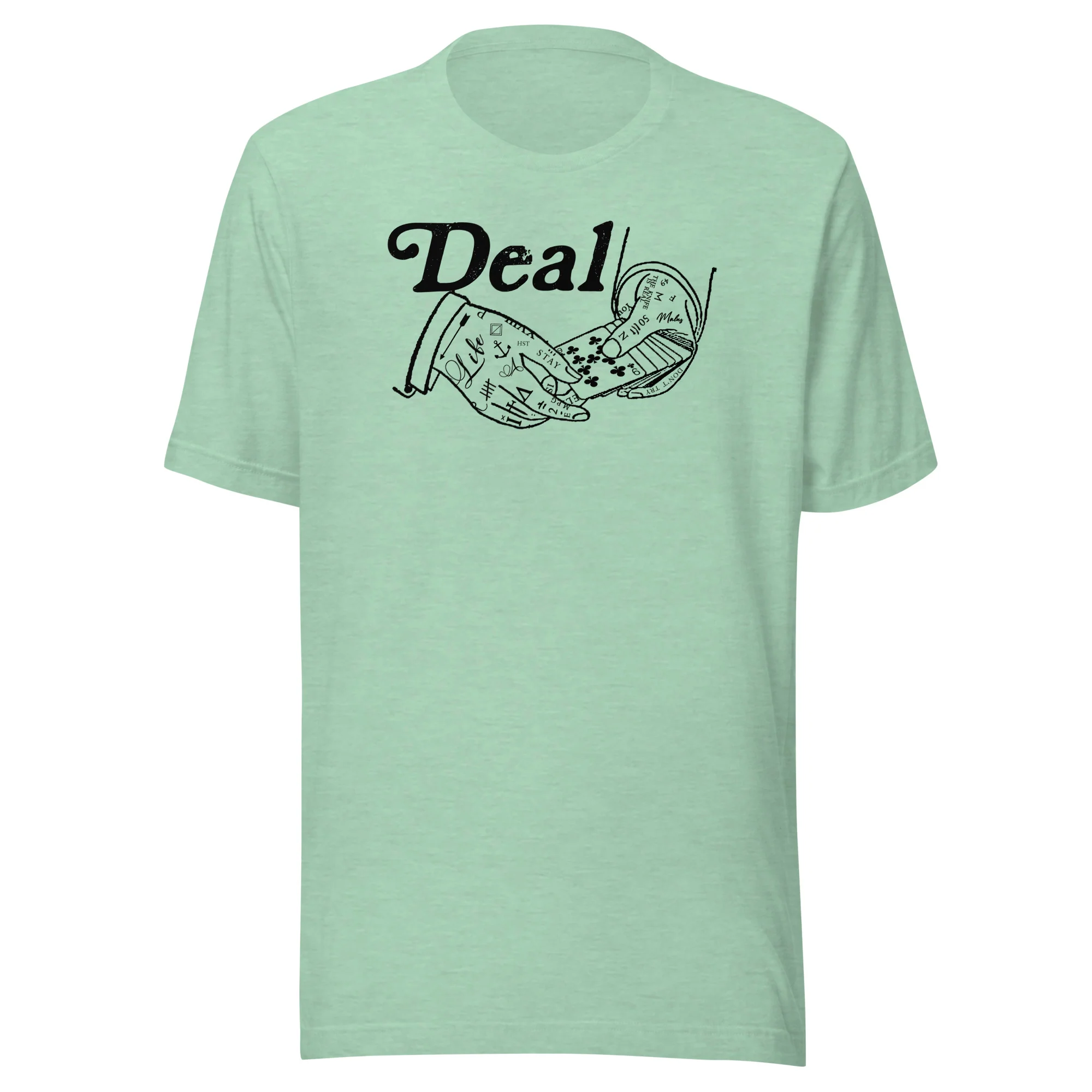 DEAL T-Shirt (  Black Print ) - Image 4