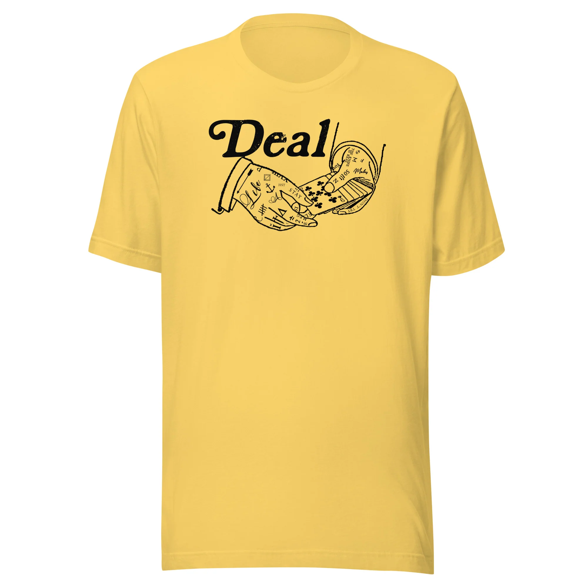 DEAL T-Shirt (  Black Print ) - Image 9