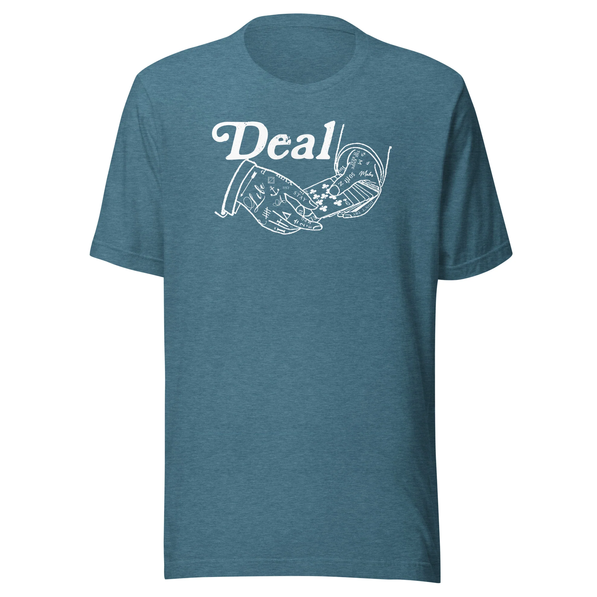 DEAL T-Shirt ( White Print ) - Image 4