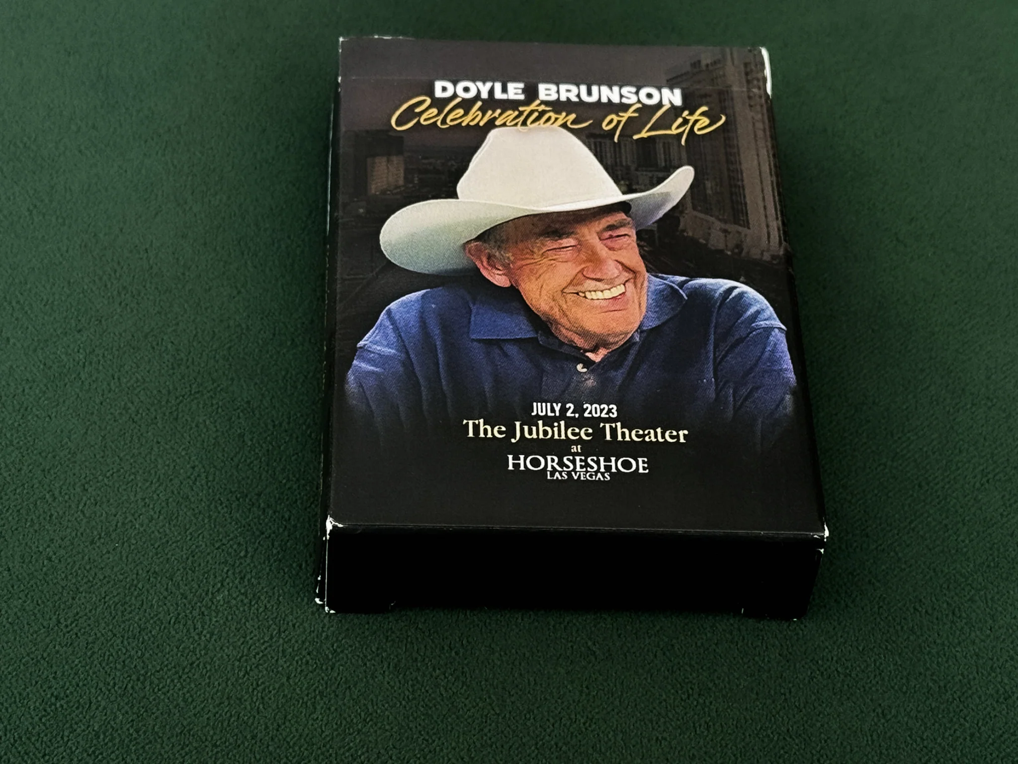 DOYLE BRUNSON 'Celebration of Life' Playing Cards - Image 10