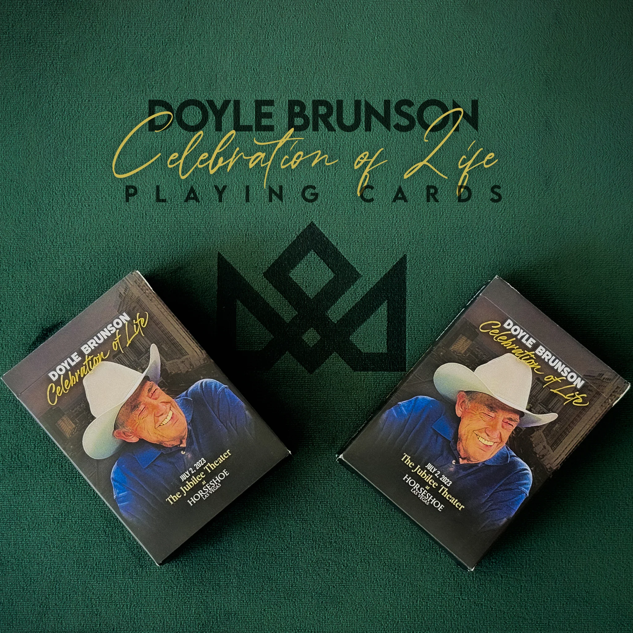 DOYLE BRUNSON 'Celebration of Life' Playing Cards - Image 3