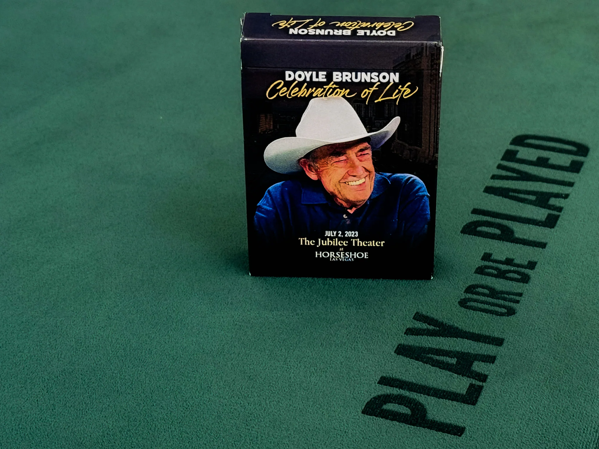DOYLE BRUNSON 'Celebration of Life' Playing Cards - Image 5