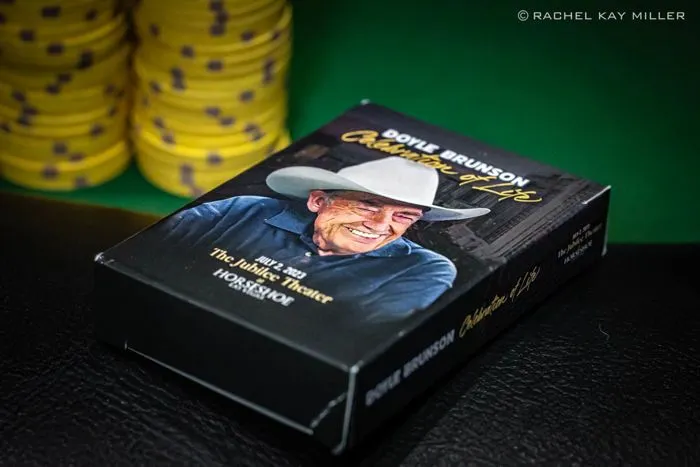DOYLE BRUNSON 'Celebration of Life' Playing Cards - Image 6