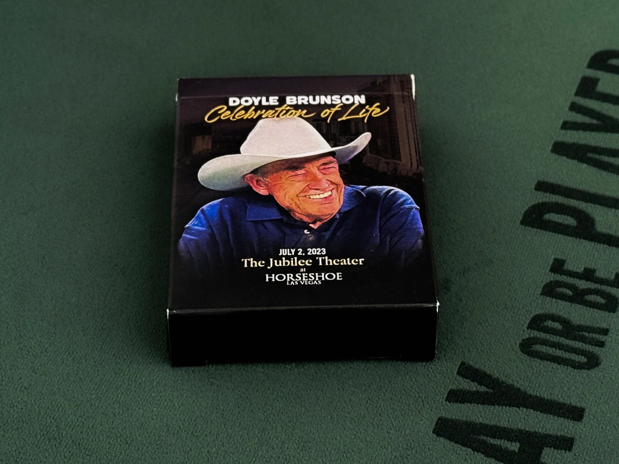 DOYLE BRUNSON 'Celebration of Life' Playing Cards - Image 9