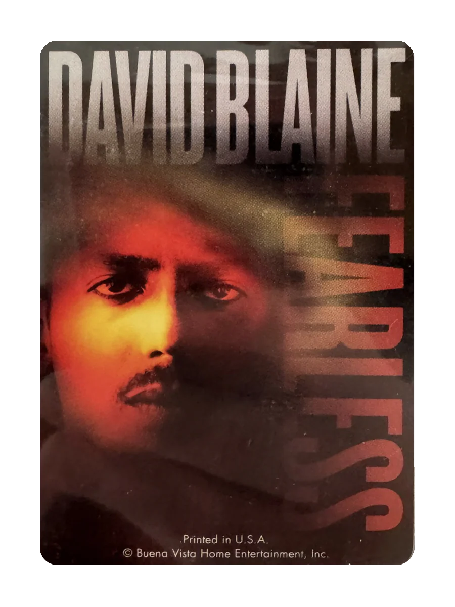 FEARLESS Playing Cards by DAVID BLAINE in Carat Case