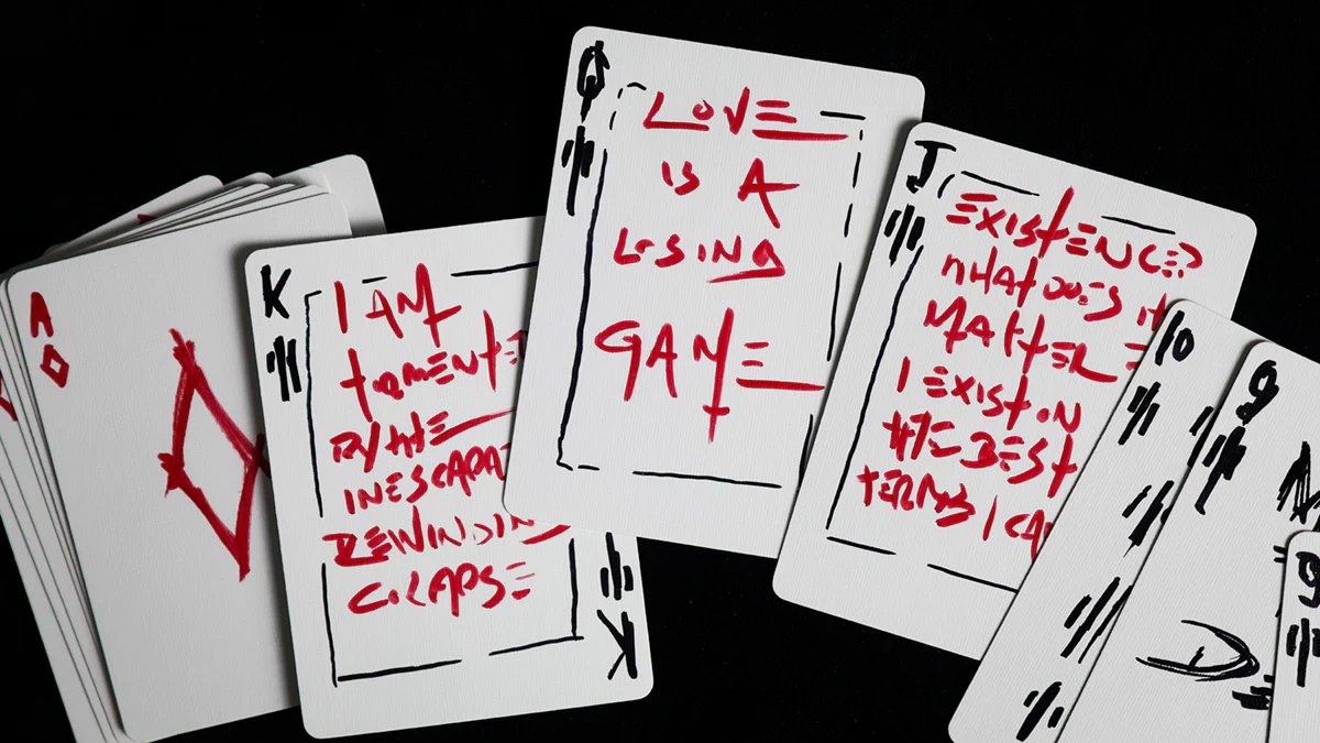 Hand Drawn SIGNATURE Playing Cards - Image 11