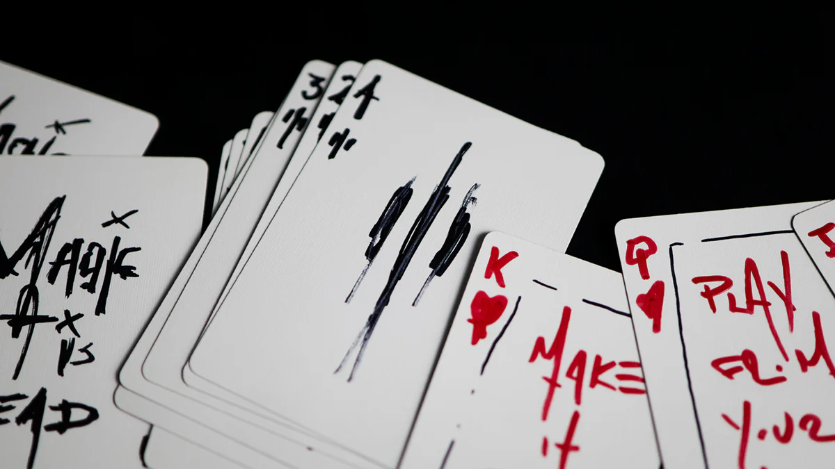 Hand Drawn SIGNATURE Playing Cards - Image 14