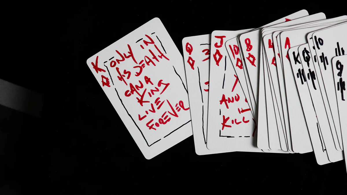 Hand Drawn SIGNATURE Playing Cards - Image 29