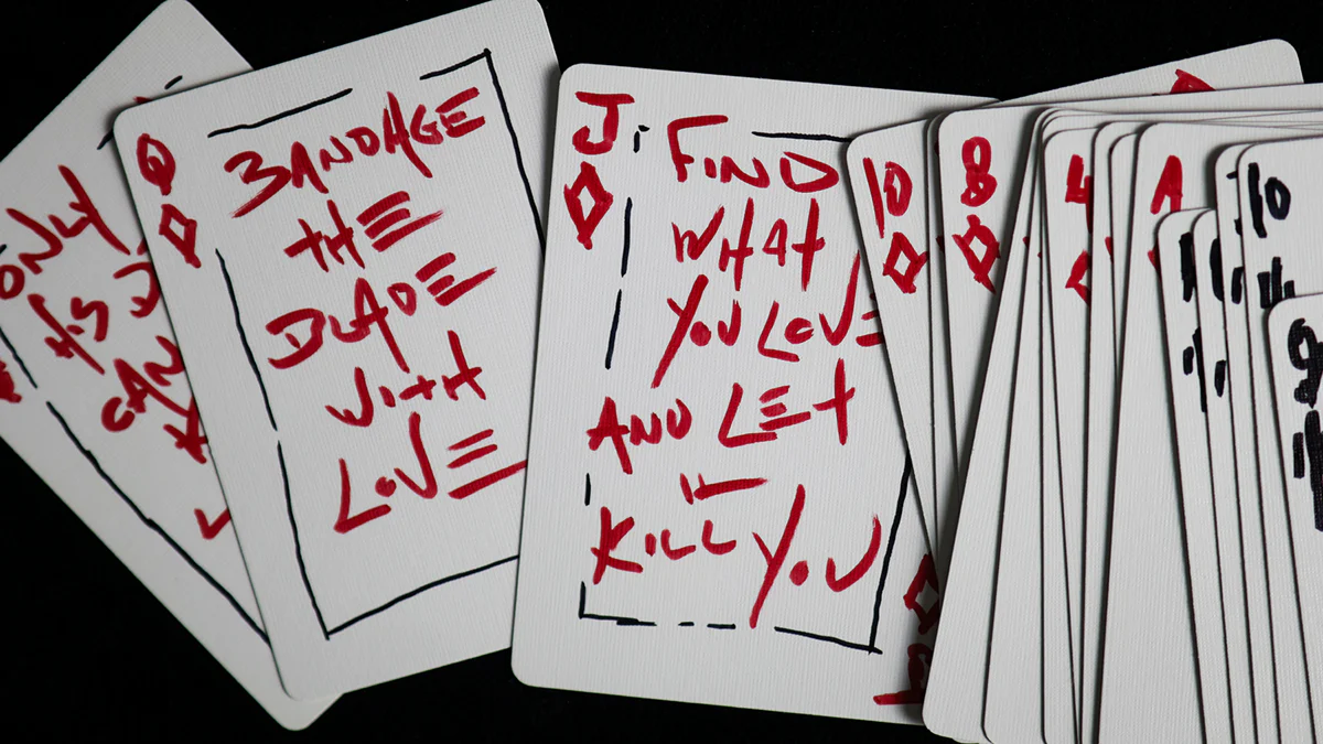 Hand Drawn SIGNATURE Playing Cards - Image 31