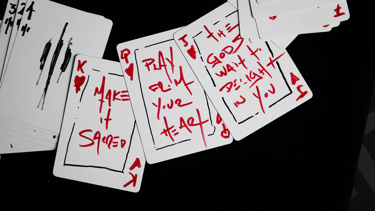 Hand Drawn SIGNATURE Playing Cards - Image 33