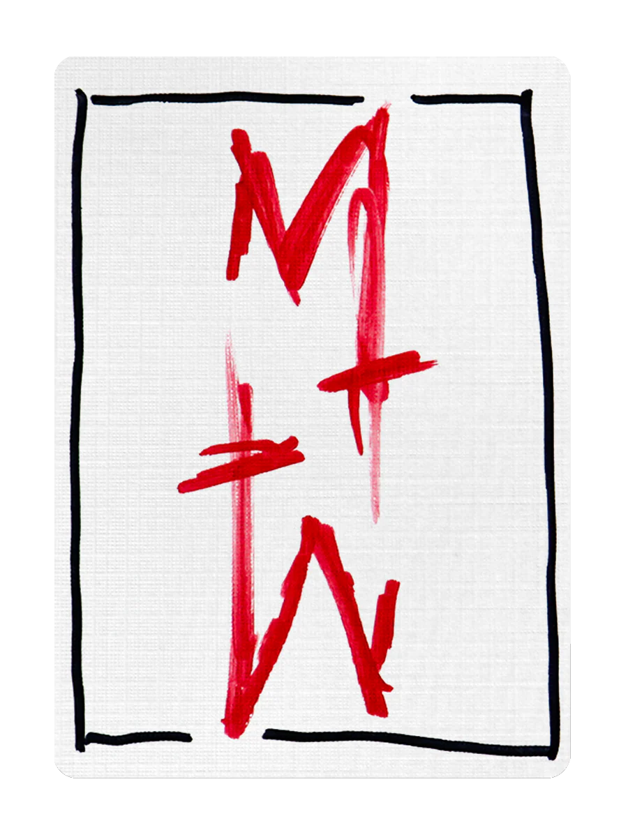 Hand Drawn SIGNATURE Playing Cards - Image 53