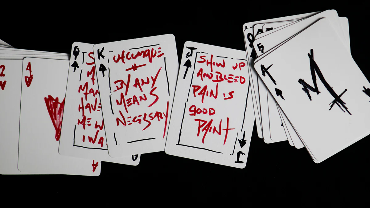 Hand Drawn SIGNATURE Playing Cards - Image 8
